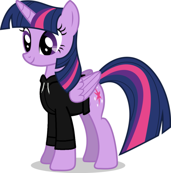 Size: 889x899 | Tagged: safe, artist:edy_january, derpibooru import, edit, vector edit, twilight sparkle, twilight sparkle (alicorn), alicorn, clothes, gopnik, hardbass, image, jacket, png, slav, solo, vector