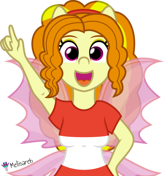 Size: 4000x4302 | Tagged: safe, alternate version, artist:melisareb, derpibooru import, part of a set, adagio dazzle, equestria girls, .svg available, absurd resolution, crossover, female, fin wings, image, looking at you, png, pun, rhythm heaven, simple background, solo, the dazzles, transparent background, vector, visual pun, wings