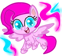 Size: 516x468 | Tagged: safe, artist:goldlines005, derpibooru import, oc, unofficial characters only, pegasus, pony, my little pony: pony life, :d, base used, eyelashes, female, flying, image, mare, open mouth, pegasus oc, png, simple background, smiling, solo, transparent background, wings