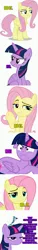 Size: 500x3299 | Tagged: safe, derpibooru import, fluttershy, twilight sparkle, crossover, crossover shipping, do it, female, flutterbitch, image, jpeg, male, meme, mordecai, mordetwi, out of character, refusal, regular show, shipping, shipping denied, straight