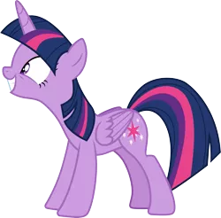 Size: 3043x3000 | Tagged: safe, artist:cloudyglow, derpibooru import, twilight sparkle, twilight sparkle (alicorn), alicorn, pony, shadow play, .ai available, excited, female, image, png, simple background, smiling, solo, transparent background, vector
