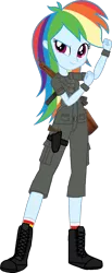 Size: 575x1389 | Tagged: safe, artist:edy_january, derpibooru import, edit, vector edit, rainbow dash, equestria girls, american soldiers, call of duty, gun, handgun, image, m1911, m1911a1, m1a1 thomson, marine, marines, pistol, png, solo, submachinegun, thomson gun, u.s marines, vector, weapon, world war ii