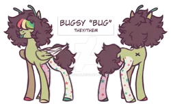 Size: 900x567 | Tagged: safe, artist:lynesssan, derpibooru import, oc, oc:bugsy, pegasus, pony, image, png, simple background, solo, transparent background