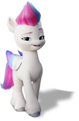 Size: 523x802 | Tagged: safe, derpibooru import, official, zipp storm, pegasus, pony, my little pony: a new generation, female, g5, image, looking at you, mare, png, shadow, simple background, solo, transparent background