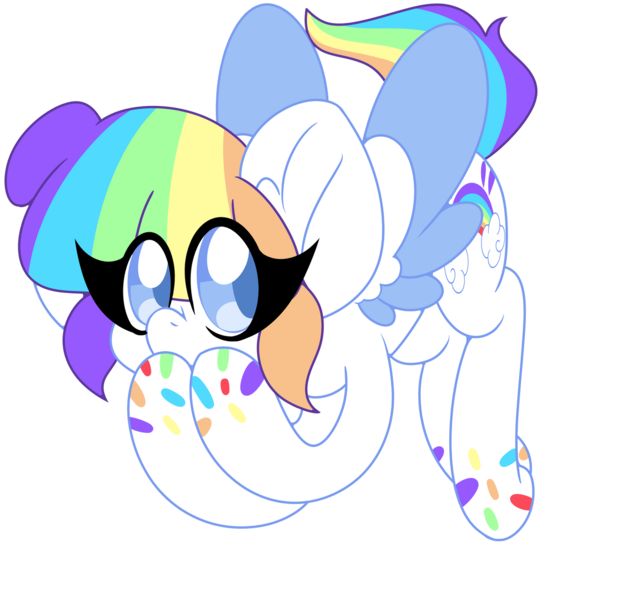 Size: 1280x1245 | Tagged: safe, artist:ladylullabystar, derpibooru import, oc, oc:vanilla sprinkles, pegasus, pony, female, image, mare, png, simple background, solo, transparent background