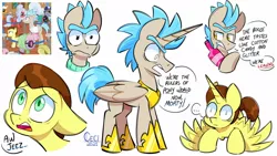 Size: 1200x675 | Tagged: safe, artist:wutanimations, derpibooru import, screencap, pony morty, pony rick, ponified, alicorn, earth pony, pony, grannies gone wild, alcohol, alicornified, booze, image, jpeg, morty smith, multeity, race swap, rick and morty, rick sanchez, signature, speech bubble, xk-class end-of-the-world scenario