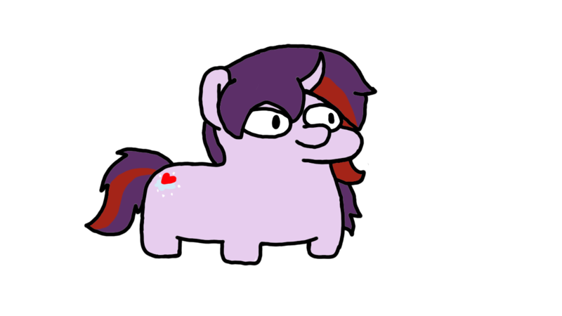 Size: 1280x720 | Tagged: safe, derpibooru import, oc, oc:meng xin, unicorn, image, png, simple background, squatpony, transparent background