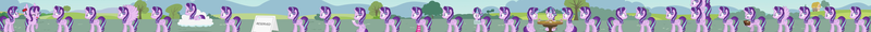 Size: 29049x1080 | Tagged: safe, artist:forgalorga, composite screencap, derpibooru import, edit, edited screencap, screencap, starlight glimmer, alicorn, pony, ahegao, alicornified, blood, blushing, bored, breaking the fourth wall, brush, brushing, clock, clothes, cloud, cuckoo clock, cup, drool, heart eyes, image, levitation, lidded eyes, looking at each other, looking at you, magic, multeity, multiple wings, nosebleed, open mouth, panorama, playing card, png, ponies riding ponies, ponyloaf, queue, race swap, riding, scrunchy face, sign, socks, solo, spread wings, starlicorn, starlight cluster, starlight's world, striped socks, sweat, sweatdrops, table, teacup, telekinesis, tongue out, watch, wingding eyes, wings, xk-class end-of-the-world scenario, youtube link