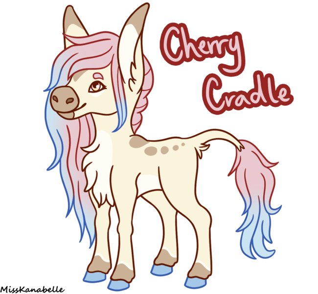 Size: 1950x1800 | Tagged: safe, artist:misskanabelle, derpibooru import, oc, unofficial characters only, hybrid, mule, pony, chest fluff, colored hooves, female, image, leonine tail, mare, png, simple background, solo, transparent background