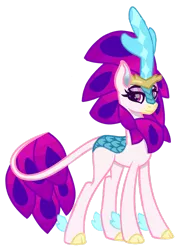 Size: 1280x1738 | Tagged: safe, artist:twilightsparkle0428, derpibooru import, queen novo, kirin, my little pony: the movie, image, png, species swap