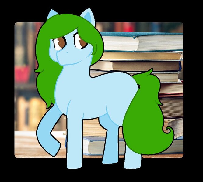 Size: 942x848 | Tagged: safe, artist:arthu, derpibooru import, oc, earth pony, pony, female, image, jpeg, librarian, pony oc, solo