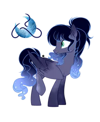 Size: 1920x2332 | Tagged: safe, artist:stardustshadowsentry, derpibooru import, oc, oc:polaris, pegasus, pony, female, image, mare, offspring, parent:king sombra, parent:princess luna, parents:lumbra, png, simple background, solo, transparent background