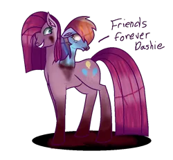 Size: 822x758 | Tagged: grimdark, artist:aonairfaol, derpibooru import, pinkie pie, rainbow dash, earth pony, pegasus, pony, fanfic:cupcakes, blood, crying, decapitated, fusion, image, insanity, multiple heads, pinkamena diane pie, png, stitches, talking, two heads, we have become one