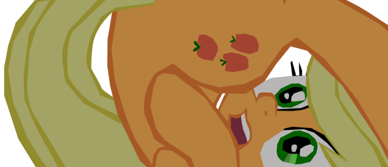 Size: 1280x552 | Tagged: safe, artist:benpictures1, derpibooru import, applejack, earth pony, pony, my little pony: the movie, cute, female, image, inkscape, jackabetes, mare, open mouth, png, rolling, shocked, shocked expression, simple background, solo, transparent background, upside down, vector