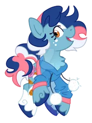 Size: 1600x2154 | Tagged: safe, artist:rohans-ponies, derpibooru import, marshmallow coco (g3), pony, clothes, g3, hoodie, image, png, simple background, solo, transparent background