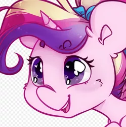 Size: 630x632 | Tagged: safe, artist:midnightpremiere, derpibooru import, princess cadance, alicorn, pony, alpha channel, bust, heart eyes, image, jpeg, open mouth, open smile, smiling, solo, teen princess cadance, wingding eyes