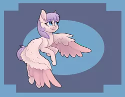 Size: 2200x1700 | Tagged: safe, artist:joan-grace, derpibooru import, oc, unofficial characters only, pegasus, pony, abstract background, female, flying, image, mare, pegasus oc, png, solo, wings