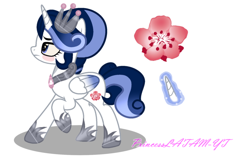 Size: 1280x860 | Tagged: safe, artist:princesslatam-yt, derpibooru import, oc, ponified, unofficial characters only, alicorn, pony, alicorn oc, china airlines, crown, female, folded wings, glow, glowing horn, hoof shoes, horn, image, jewelry, mare, png, raised hoof, regalia, shadow, simple background, solo, standing, transparent background, wings