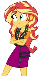 Size: 5990x11192 | Tagged: safe, artist:andoanimalia, derpibooru import, sunset shimmer, equestria girls, equestria girls series, forgotten friendship, female, image, png, simple background, solo, transparent background, vector