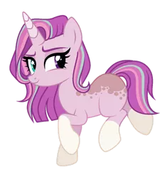 Size: 1024x1091 | Tagged: safe, artist:teal-quil, derpibooru import, oc, pony, unicorn, female, image, magical lesbian spawn, mare, offspring, parent:fluttershy, parent:twilight sparkle, parents:twishy, png, simple background, transparent background