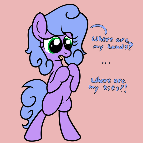 Size: 2000x2000 | Tagged: suggestive, artist:dafiltafish, derpibooru import, oc, earth pony, pony, image, png, post-transformation, random pony, text