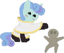 Size: 736x616 | Tagged: safe, artist:minus, derpibooru import, oc, oc:johnathan, oc:rocky (colt quest), unofficial characters only, golem, pony, unicorn, colt quest, blushing, clothes, colt, derpibooru exclusive, foal, horn, image, latex, latex socks, male, pixel art, png, robe, simple background, socks, starry eyes, swirly mane, tail, transparent background, two toned mane, two toned tail, unicorn oc, wingding eyes