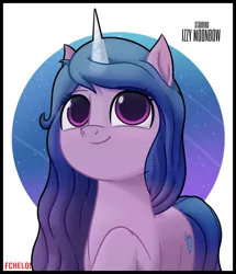 Size: 1850x2150 | Tagged: safe, artist:fchelon, derpibooru import, izzy moonbow, pony, unicorn, g5, image, jpeg, looking at you, poster