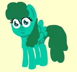 Size: 682x635 | Tagged: safe, artist:boyiepony34, derpibooru import, medley, pegasus, pony, cute, female, g1, g1 to g4, g4, generation leap, image, mare, medleybetes, png, simple background, smiling, solo, tan background