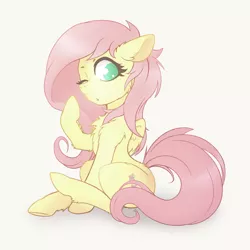 Size: 1024x1024 | Tagged: safe, artist:zetamad, derpibooru import, fluttershy, pegasus, pony, image, jpeg, solo