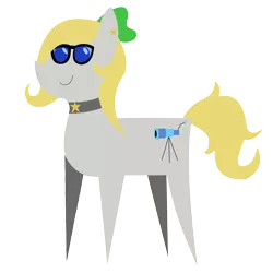 Size: 1998x1998 | Tagged: safe, artist:gray star, derpibooru import, oc, oc:gray star, unofficial characters only, earth pony, pony, bow, choker, derpibooru exclusive, glasses, image, png, pointy ponies, simple background, smiling, solo, transparent background