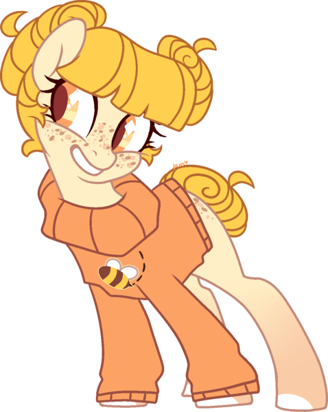 Size: 1169x1466 | Tagged: safe, artist:kurosawakuro, derpibooru import, oc, earth pony, pony, clothes, female, image, mare, png, simple background, solo, sweater, transparent background
