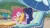 Size: 3410x1920 | Tagged: safe, derpibooru import, screencap, pinkie pie, sci-twi, twilight sparkle, equestria girls, equestria girls series, friendship math, bare shoulders, beach, book, clothes, female, geode of sugar bombs, glasses, high res, image, jewelry, jpeg, lounge chair, magazine, magazine cover, magical geodes, necklace, one-piece swimsuit, ponytail, sleeveless, smiling, swimsuit