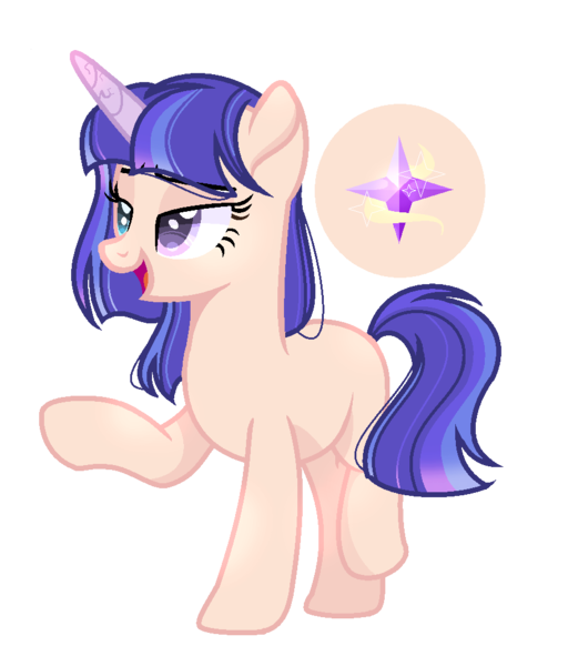 Size: 886x1038 | Tagged: safe, artist:moonnightshadow-mlp, derpibooru import, oc, pony, unicorn, female, image, mare, offspring, parent:flash sentry, parent:twilight sparkle, parents:flashlight, png, simple background, solo, transparent background