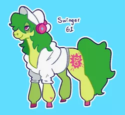 Size: 1659x1522 | Tagged: safe, artist:goatpaste, derpibooru import, swinger, earth pony, pony, g1, image, png, solo