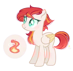 Size: 1022x988 | Tagged: safe, artist:moonnightshadow-mlp, derpibooru import, oc, pegasus, pony, colored wings, female, image, mare, offspring, parent:fire streak, parent:sunset shimmer, parents:sunsetstreak, png, simple background, solo, transparent background, two toned wings, wings