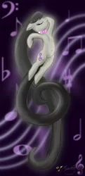 Size: 680x1400 | Tagged: safe, artist:smilodonkahn, derpibooru import, octavia melody, earth pony, eyes closed, female, image, impossibly long hair, impossibly long mane, long mane, png, solo