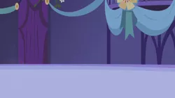 Size: 1280x720 | Tagged: safe, derpibooru import, screencap, friendship is magic, background, image, liminal space, night, no pony, png, ponyville town hall, scenic ponyville, window