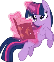 Size: 6000x6820 | Tagged: safe, artist:twilirity, derpibooru import, twilight sparkle, pony, fighting is magic, .svg available, absurd resolution, book, image, magic, png, simple background, solo, transparent background, vector