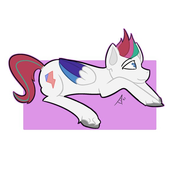 Size: 2000x2000 | Tagged: safe, artist:arthu, derpibooru import, zipp storm, pegasus, pony, my little pony: a new generation, female, g5, image, jpeg, solo, solo female