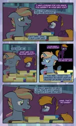 Size: 1920x3169 | Tagged: safe, artist:alexdti, derpibooru import, oc, oc:purple creativity, oc:umberto, pegasus, pony, unicorn, comic:quest for friendship, image, jpeg