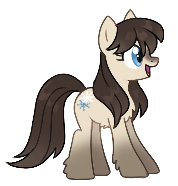 Size: 572x597 | Tagged: safe, artist:marbo, ponerpics import, oc, oc:frosty flakes, unofficial characters only, pony, taiga pony, female, happy, image, mare, open mouth, png, simple background, solo, transparent background