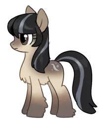 Size: 517x623 | Tagged: safe, artist:marbo, ponerpics import, oc, oc:cold shoulder, unofficial characters only, pony, taiga pony, female, image, mare, png, simple background, solo, transparent background