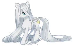 Size: 1808x1147 | Tagged: safe, artist:marbo, ponerpics import, oc, oc:cirrus wisp, unofficial characters only, pony, taiga pony, female, image, long mane, mare, png, simple background, solo, transparent background, white