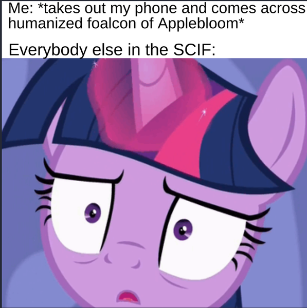 Size: 843x847 | Tagged: safe, derpibooru import, twilight sparkle, caption, close-up, confused, image, magic, magic aura, meme, png, shrunken pupils, sweat, text, this will end in death, this will end in tears, this will end in tears and/or death, wide eyes