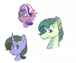 Size: 1800x1500 | Tagged: safe, artist:marimey, derpibooru import, oc, oc:emerald fire, oc:flames love, oc:glow, unofficial characters only, dracony, hybrid, female, image, interspecies offspring, male, offspring, parent:rarity, parent:spike, parents:sparity, png, siblings, simple background, white background