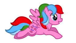 Size: 1280x720 | Tagged: safe, artist:tomyboy56, derpibooru import, whizzer, pegasus, pony, twinkle eyed pony, cute, female, flying, g1, g1 to g4, g4, generation leap, image, mare, open mouth, open smile, png, simple background, smiling, transparent background, vector, whizzabetes