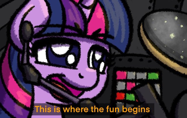 Size: 641x404 | Tagged: safe, artist:ashtoneer, derpibooru import, twilight sparkle, pony, headset, image, jpeg, meme, ponified meme, revenge of the sith, star wars