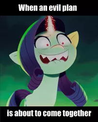 Size: 873x1080 | Tagged: safe, derpibooru import, screencap, rarity, pony, unicorn, my little pony: a new generation, spoiler:g5, evil rarity, g5, image, jpeg, possessed