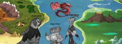 Size: 1387x497 | Tagged: safe, derpibooru import, dragon, leak, dragon lands, dragon prince, g5, image, map, png, theory