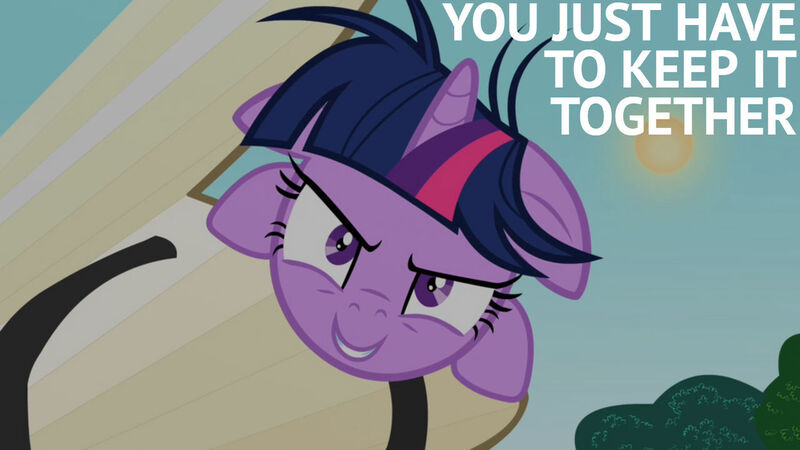 Size: 1280x720 | Tagged: safe, derpibooru import, edit, edited screencap, editor:quoterific, screencap, twilight sparkle, pony, unicorn, lesson zero, season 2, female, floppy ears, image, jpeg, looking at you, mare, messy mane, solo, sun, unicorn twilight